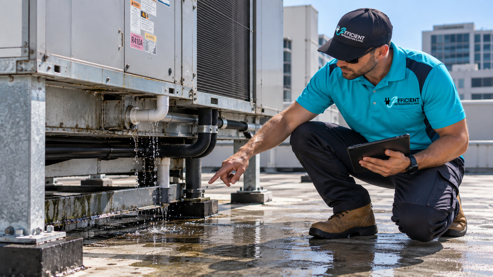 Why Is My Commercial HVAC Leaking Water?