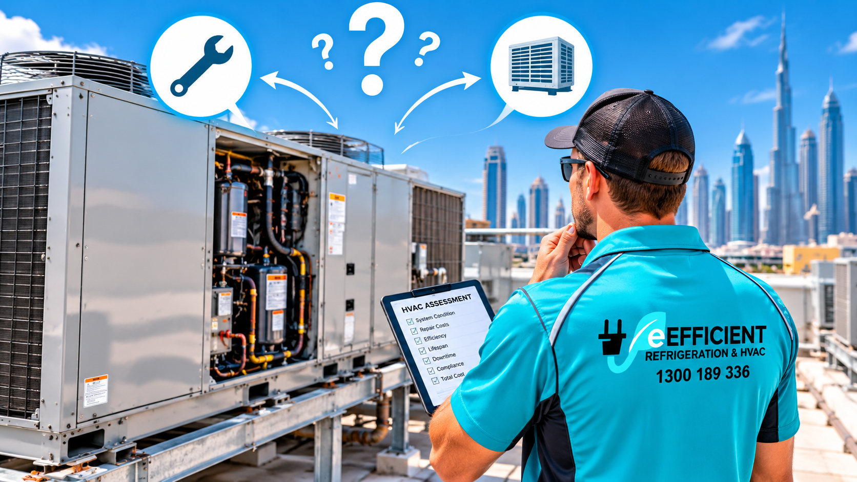 Repair or Replace Your Commercial HVAC? 7 Questions to Ask